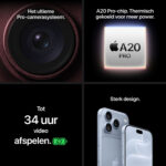 Apple iPhone 18 Pro 256GB Zwart
