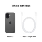 Apple iPhone 17 256GB Zwart + Snellader