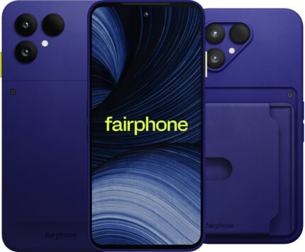 Fairphone 6+ 256GB Blauw 5G + Fairphone 6+ Protective Back Cover Blauw
