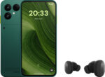 Fairphone 6 256GB Groen 5G + Fairphone Fairbuds True Wireless Earbuds Zwart
