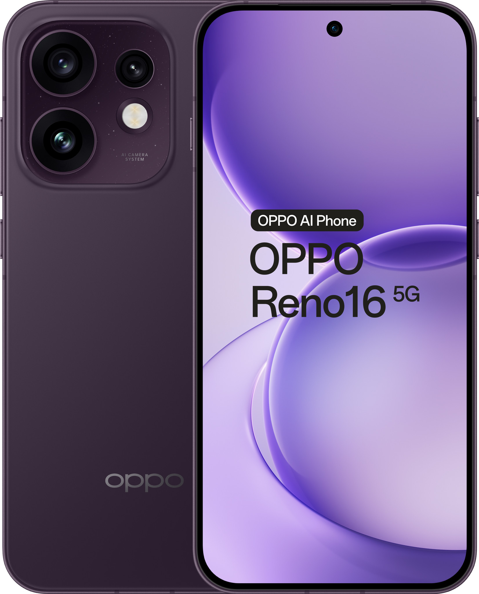 OPPO Reno16 512GB Paars 5G