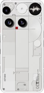 Nothing Phone (3) 512GB Wit 5G + Just in Case Back Cover Transparant