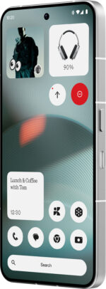 Nothing Phone (3) 512GB Wit 5G + Just in Case Back Cover Transparant