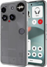 Nothing Phone (3) 512GB Wit 5G + Just in Case Back Cover Transparant