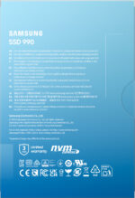 Samsung 990 PCIe 4.0 NVMe M.2 SSD 1TB
