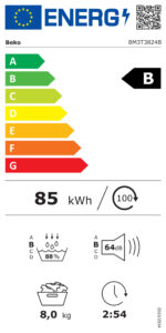 Beko BM3T3824B SteamCure