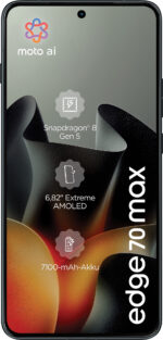 Motorola Edge 70 Max 256GB Zwart 5G