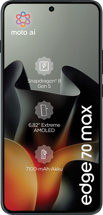 Motorola Edge 70 Max 256GB Zwart 5G
